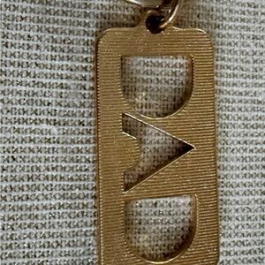 Gold Geometric DAD Keychain Avon
